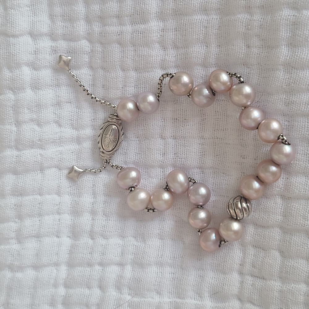 David Yurman Pearl Bracelet